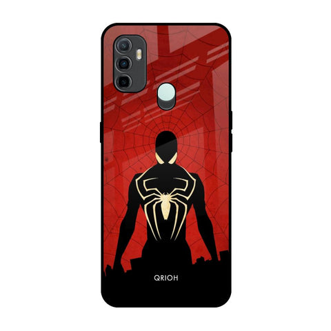 Mighty Superhero Oppo A33 Glass Back Cover Online
