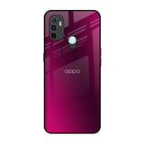 Pink Burst Oppo A33 Glass Back Cover Online
