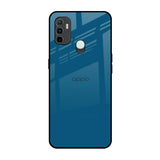 Cobalt Blue Oppo A33 Glass Back Cover Online