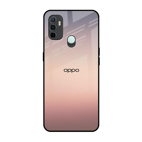 Golden Mauve Oppo A33 Glass Back Cover Online