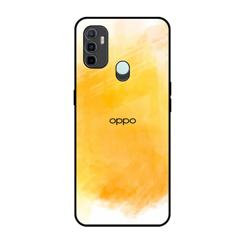 Rustic Orange Oppo A33 Glass Back Cover Online