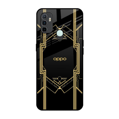 Sacred Logo Oppo A33 Glass Back Cover Online