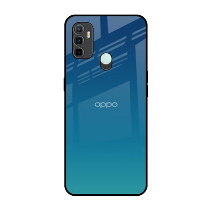 Celestial Blue Oppo A33 Glass Back Cover Online