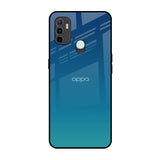 Celestial Blue Oppo A33 Glass Back Cover Online