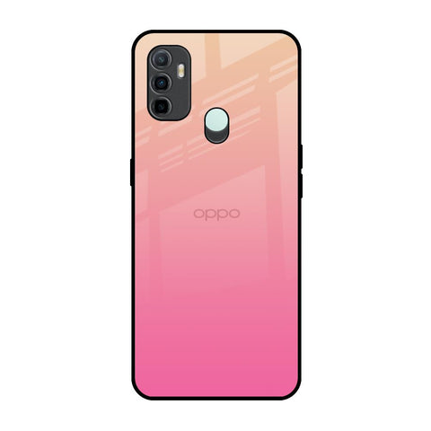 Pastel Pink Gradient Oppo A33 Glass Back Cover Online