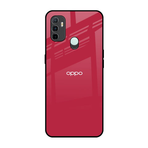 Solo Maroon Oppo A33 Glass Back Cover Online