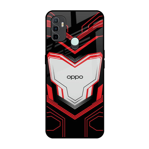 Quantum Suit Oppo A33 Glass Back Cover Online