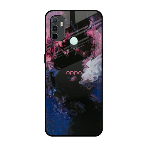 Smudge Brush Oppo A33 Glass Back Cover Online