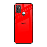 Blood Red Oppo A33 Glass Back Cover Online