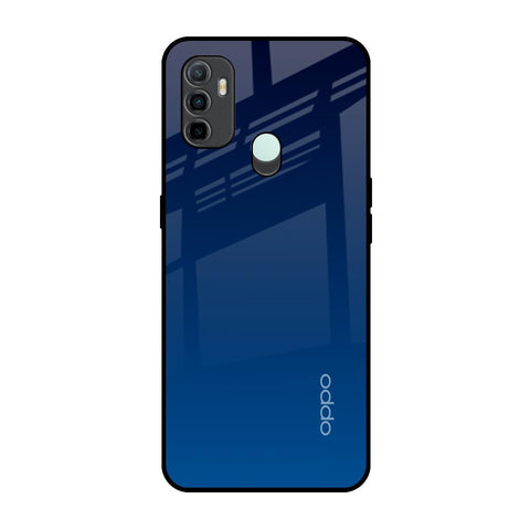 Very Blue Oppo A33 Glass Back Cover Online