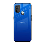 Egyptian Blue Oppo A33 Glass Back Cover Online