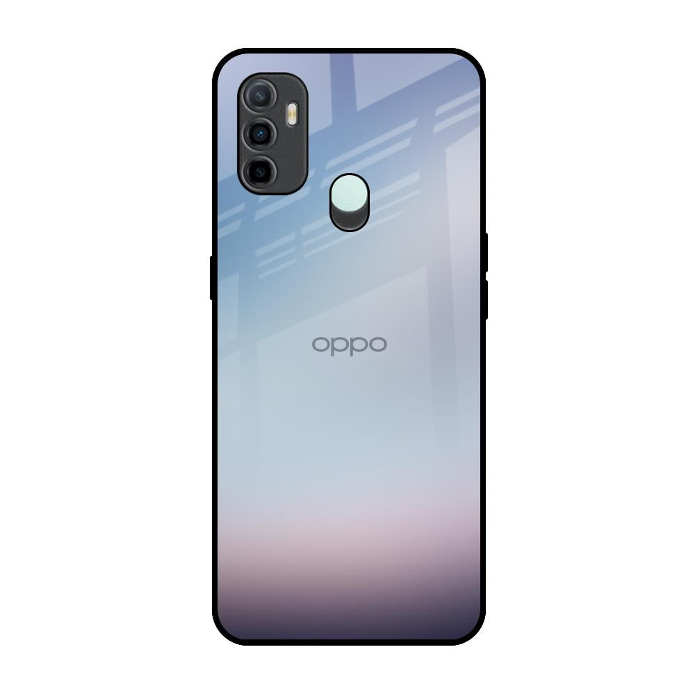 Light Sky Texture Oppo A33 Glass Back Cover Online
