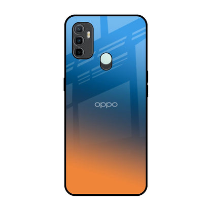 Sunset Of Ocean Oppo A33 Glass Back Cover Online