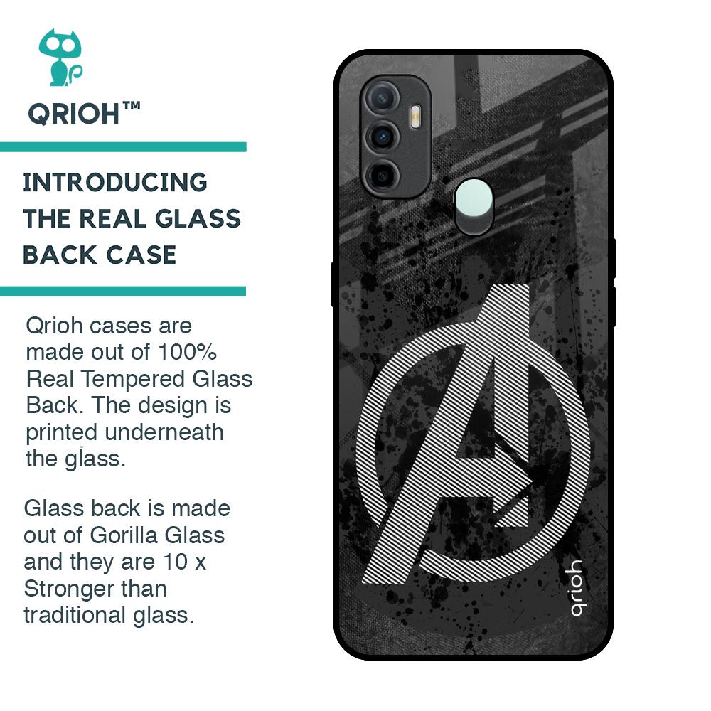 Sign Of Hope Glass Case for Oppo A33