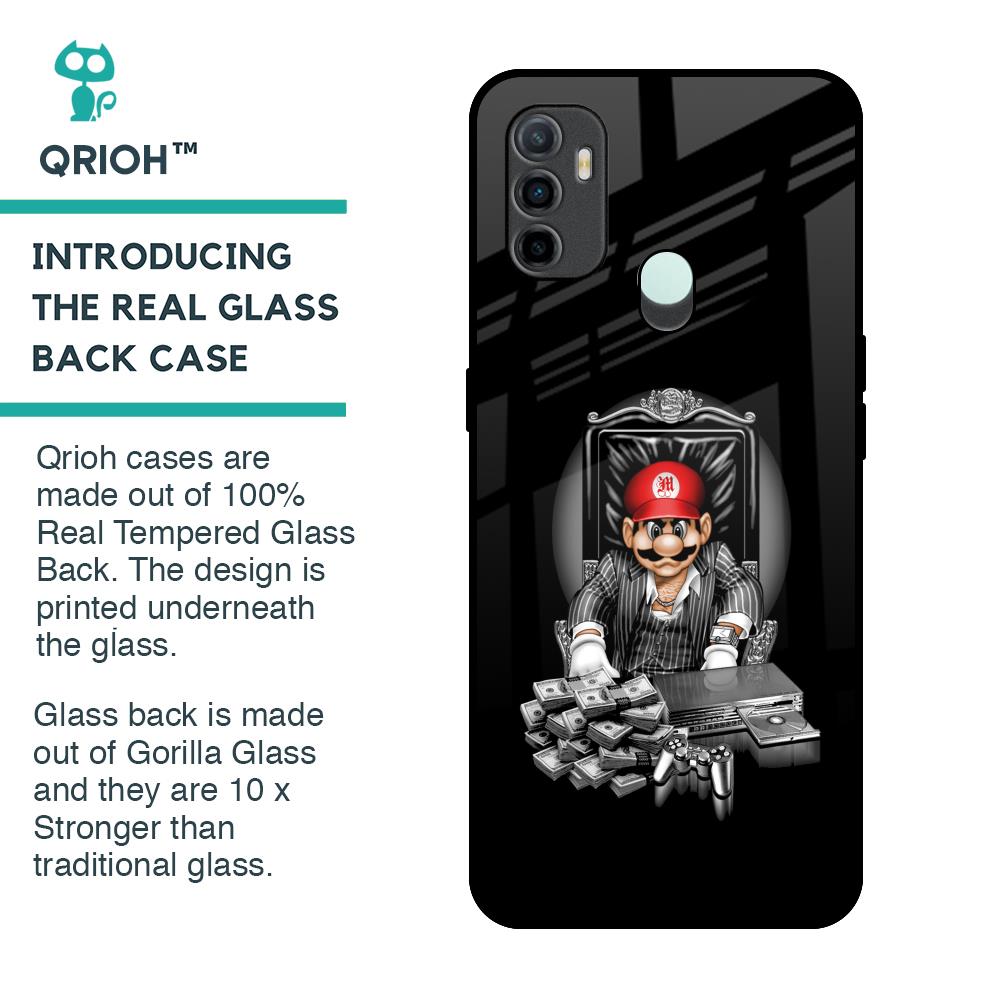 Dark Secret Glass Case for Oppo A33