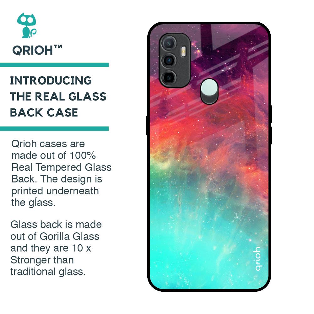 Colorful Aura Glass Case for Oppo A33