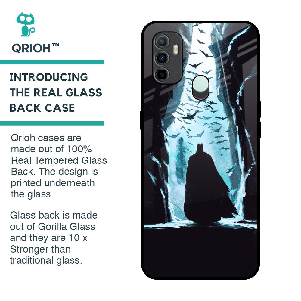 Dark Man In Cave Glass Case for Oppo A33