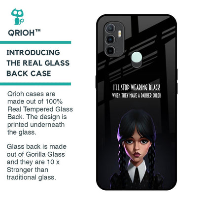 Aesthetic Digital Art Glass Case for Oppo A33