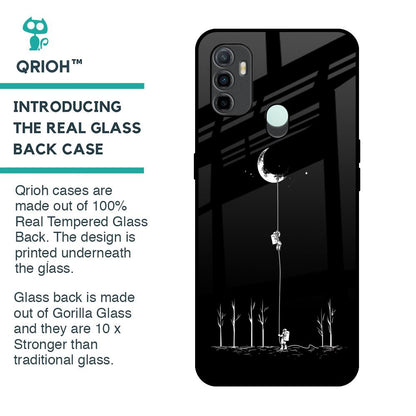 Catch the Moon Glass Case for Oppo A33
