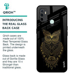 Golden Owl Glass Case for Oppo A33