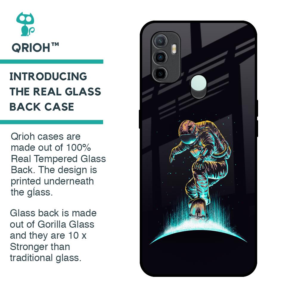 Star Ride Glass Case for Oppo A33