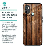 Timber Printed Glass Case for Oppo A33