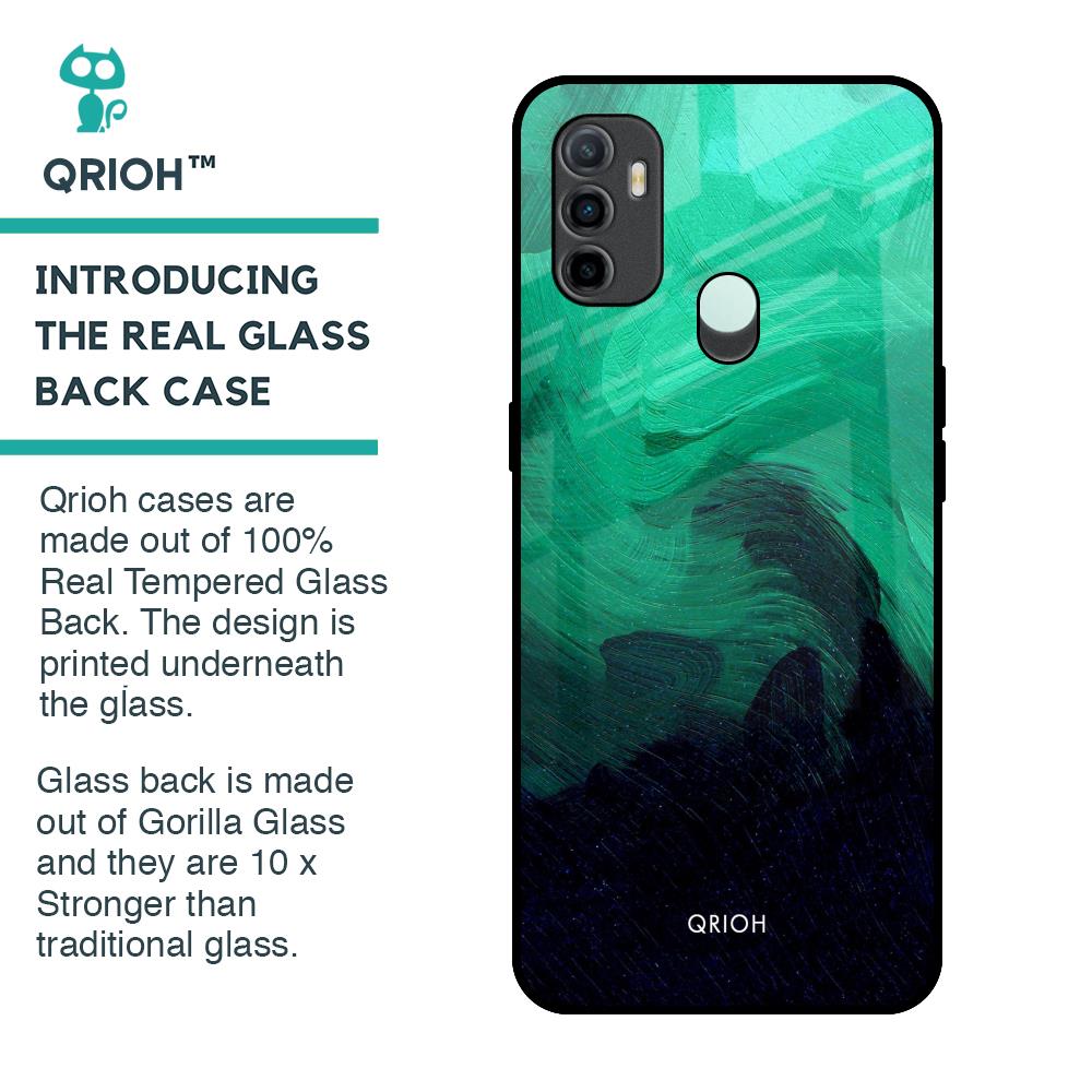 Scarlet Amber Glass Case for Oppo A33