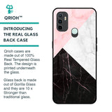 Marble Collage Art Glass Case For Oppo A33