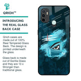 Power Of Trinetra Glass Case For Oppo A33