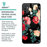 Floral Bunch Glass Case For Oppo A33