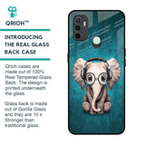 Adorable Baby Elephant Glass Case For Oppo A33