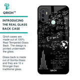 Funny Math Glass Case for Oppo A33