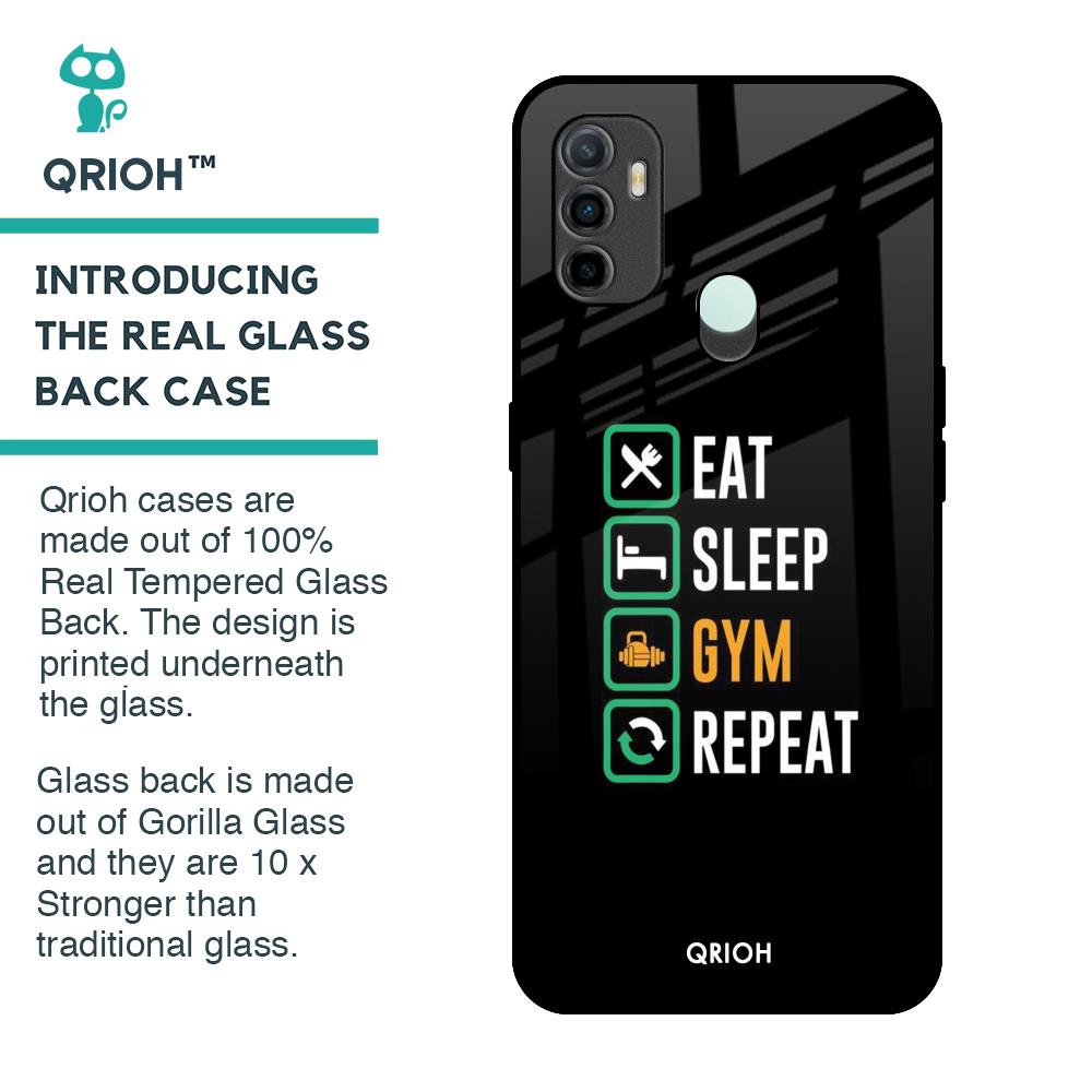 Daily Routine Glass Case for Oppo A33