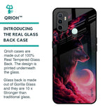 Moon Wolf Glass Case for Oppo A33