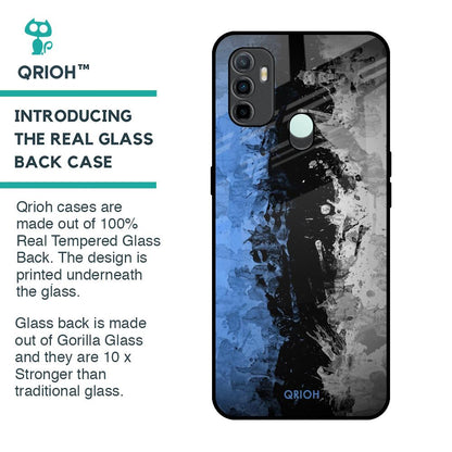 Dark Grunge Glass Case for Oppo A33