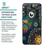 Owl Art Glass Case for Oppo A33