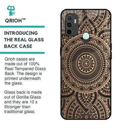 Luxury Mandala Glass Case for Oppo A33