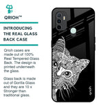 Kitten Mandala Glass Case for Oppo A33