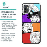 Anime Sketch Glass Case for Oppo A33