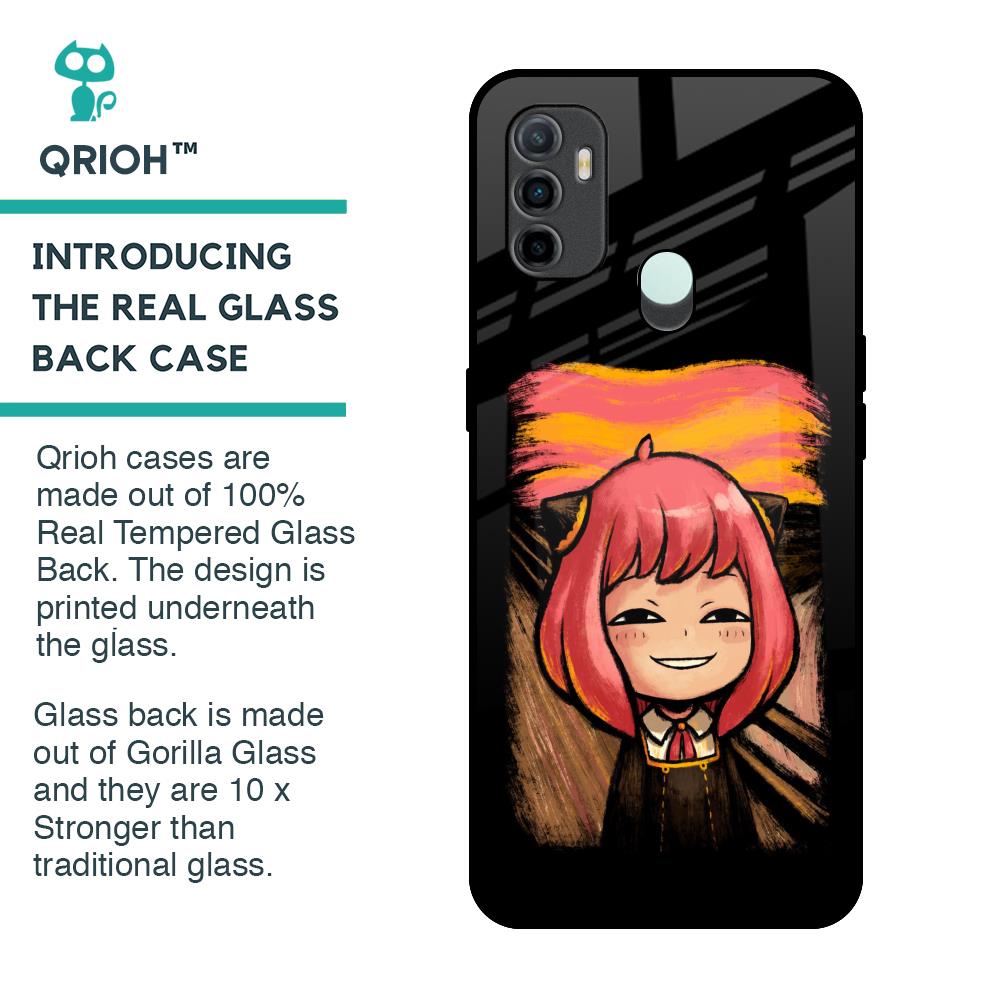 Spy X Family Glass Case for Oppo A33