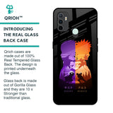 Minimalist Anime Glass Case for Oppo A33
