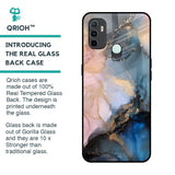 Marble Ink Abstract Glass Case for Oppo A33