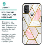 Geometrical Marble Glass Case for Oppo A33