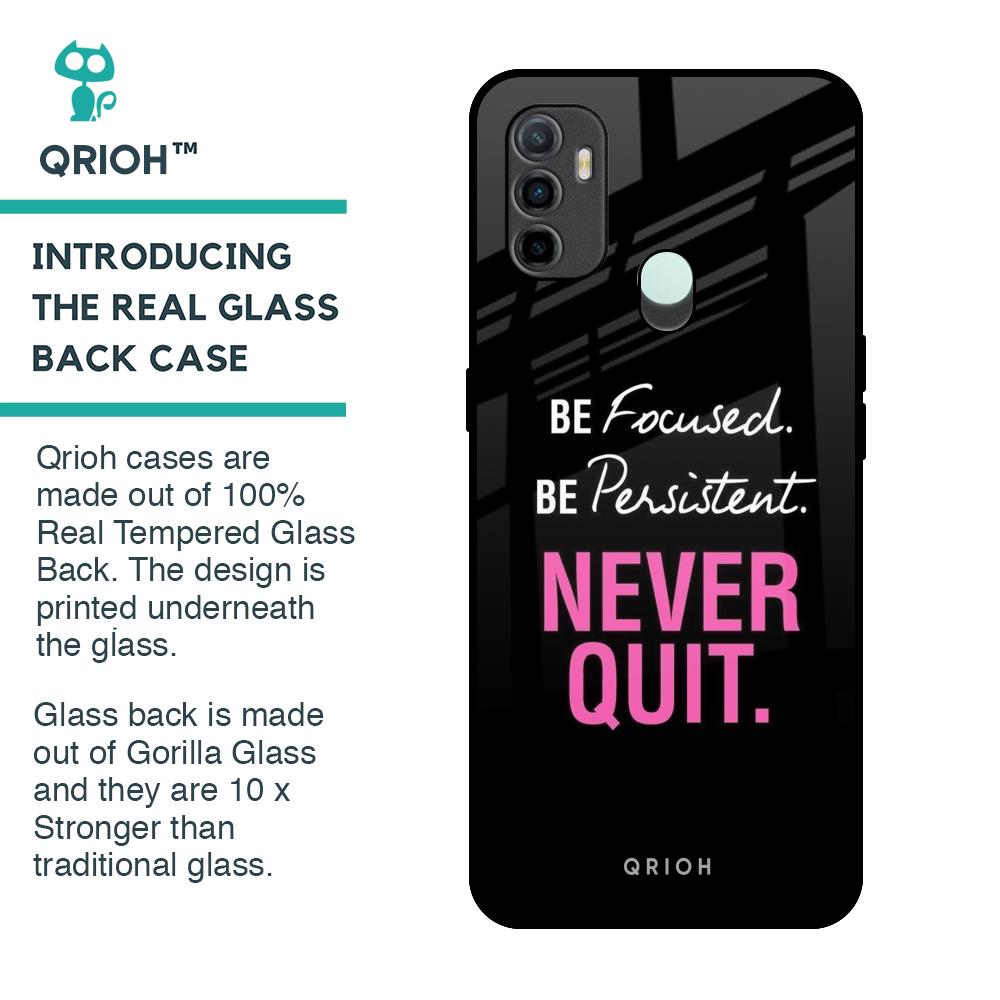 Be Focused Glass Case for Oppo A33