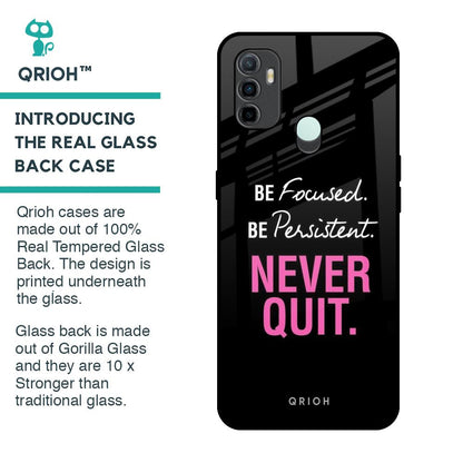 Be Focused Glass Case for Oppo A33