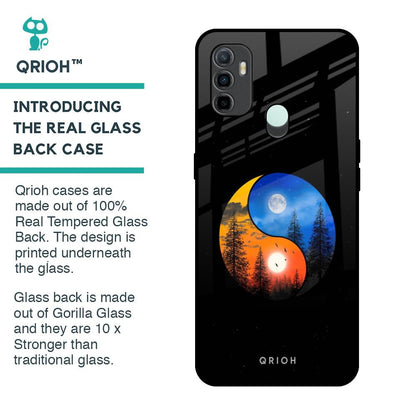 Yin Yang Balance Glass Case for Oppo A33