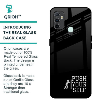 Push Your Self Glass Case for Oppo A33