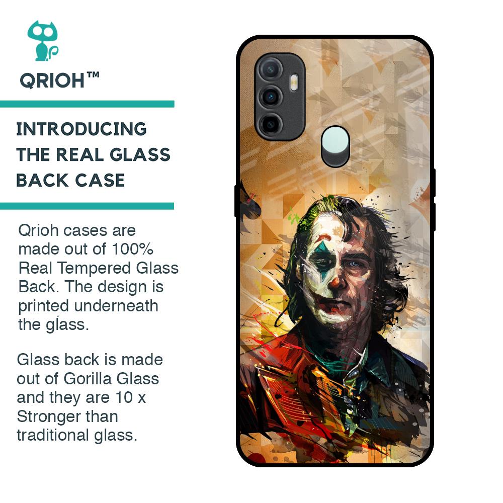 Psycho Villain Glass Case for Oppo A33