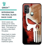 Red Skull Glass Case for Oppo A33