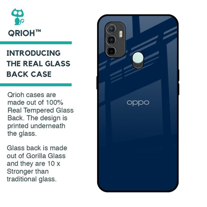 Royal Navy Glass Case for Oppo A33